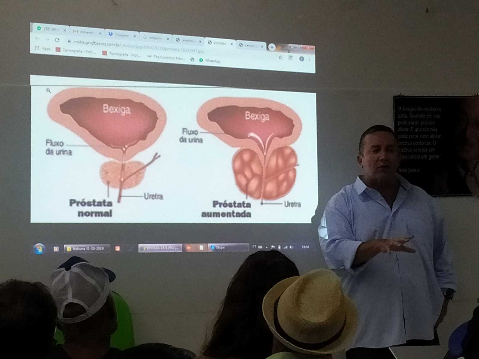 Camacã: PSF Manoel Rodrigues realiza palestra com seus usuários na campanha do novembro azul